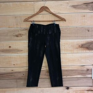 Athleta Athletic Capris Black and Grey Size S